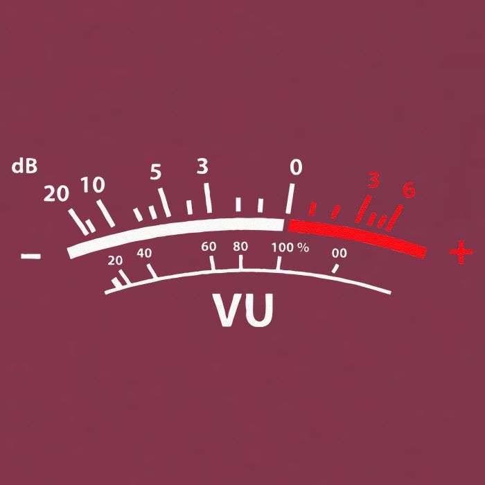 VU Meter DB DJ 16oz Travel Tumbler