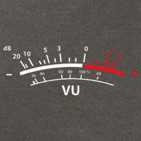 VU Meter DB DJ Cotton Canvas Backpack