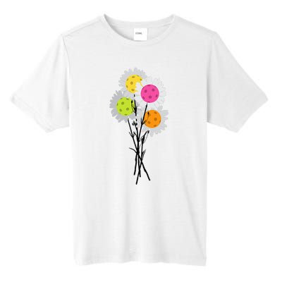 Valentine's Mother's Day Pickleball Flower Bouquet Pretty Tall Fusion ChromaSoft Performance T-Shirt