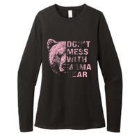 Vintage Mothers Day Don't Mess with Mama Bear Gifts Womens CVC Long Sleeve Shirt