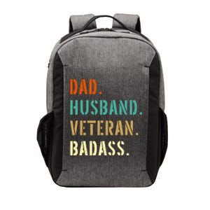 Veteran Military Dad Gifts From Daughter Son Wife Vector Backpack