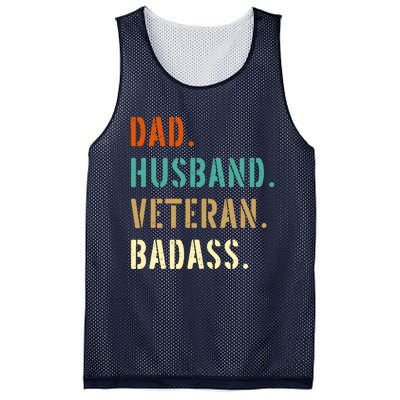 Veteran Military Dad Gifts From Daughter Son Wife Mesh Reversible Basketball Jersey Tank