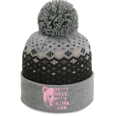 Vintage Mothers Day Don't Mess With Mama Bear Gifts The Baniff Cuffed Pom Beanie