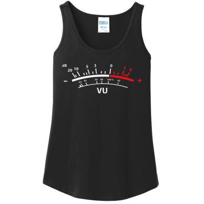 VU Meter dB DJ Ladies Essential Tank