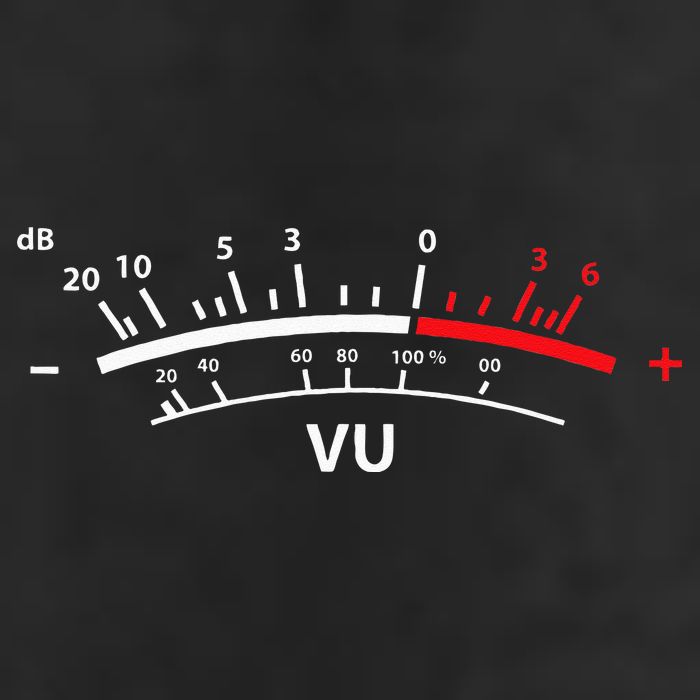 VU Meter DB DJ Knit Cap Winter Beanie