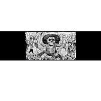 Vintage Mexico Day Of The Dead Dia De Los Muertos Bumper Sticker