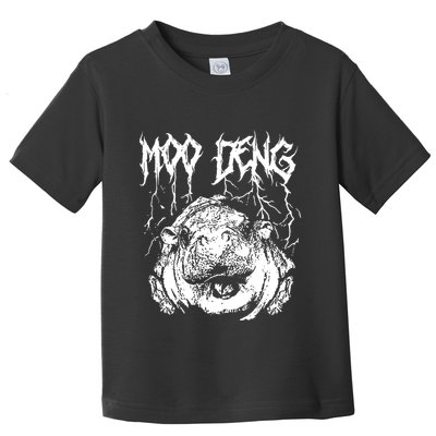 Vintage Moo Deng Meme Viral Internet Animal Toddler T-Shirt