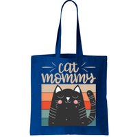 Vintage Mothers Day Great Gift Ll Cat Mama Cat Lovers Cool Gift Tote Bag