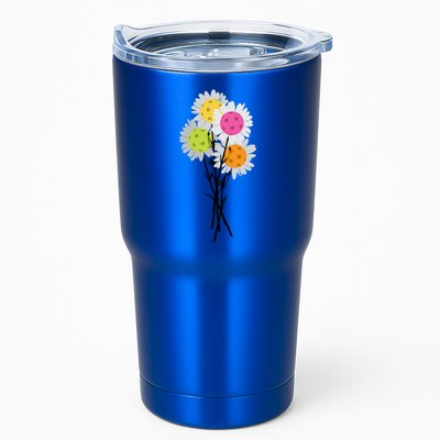 ValentineS MotherS Day Pickleball Flower Bouquet Pretty Cute Gift Tumbler