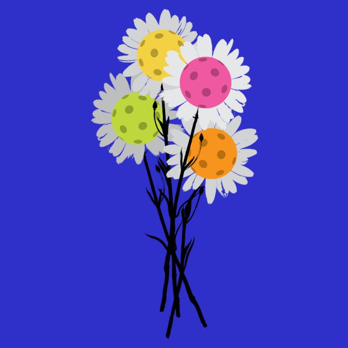ValentineS MotherS Day Pickleball Flower Bouquet Pretty Cute Gift Toddler Hoodie