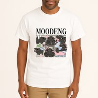Vintage Moo Deng Bootleg Rap I Love Moo Deng Hippo Lover Tall T-Shirt