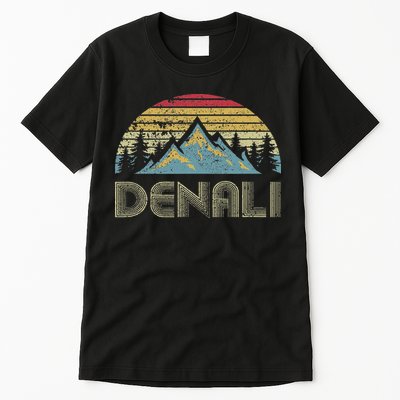 Vintage Mt. Denali National Park Alaska Mountain Tall T-Shirt