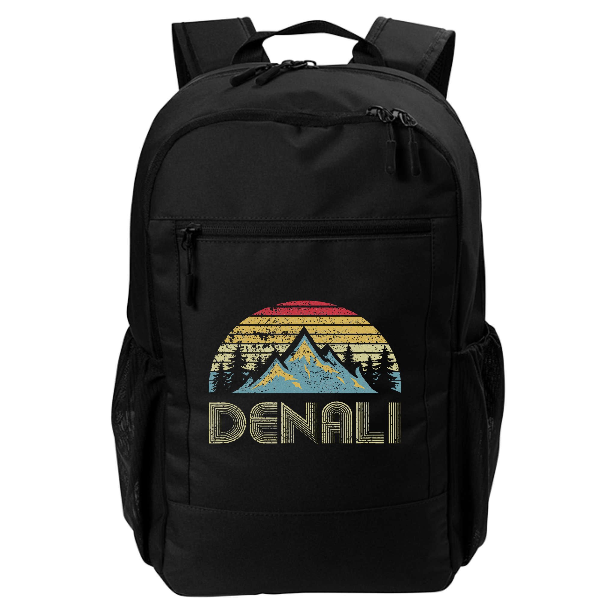 Vintage Mt. Denali National Park Alaska Mountain Backpack