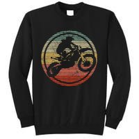 Vintage Motocross Dirt Bike Enduro Biker Tall Sweatshirt