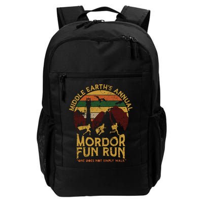 Vintage Middle Earth'S Annual Mordor Fun Run One Does Not Simply Walk Backpack