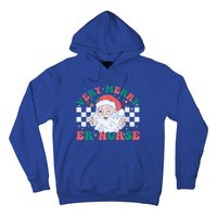 Very Merry Er Nurse Santa Christmas Retro Xmas Nursing Great Gift Hoodie