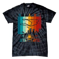 Vintage Miami Formula Racing Track Circuit Fan Tie-Dye T-Shirt