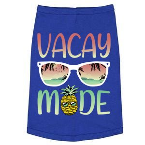 Vacay Mode Funny Ananas With Sunglasses In Vacay Mode Gift Doggie Tank