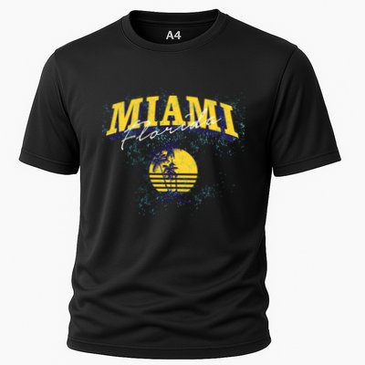 Vintage Miami Florida Beach Fun Performance Shirt