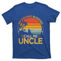 Vintage My Fishing Buddies Call Uncle Fishing Father's Day Meaningful Gift T-Shirt