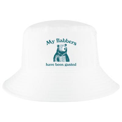 Vintage My Flabbers Have Been Gasted Funny Bear Saying Quote Cool Comfort Performance Bucket Hat
