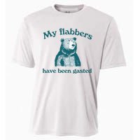 Vintage My Flabbers Have Been Gasted Funny Bear Saying Quote Cooling Performance Crew T-Shirt