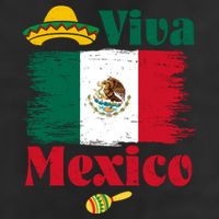 Viva Mexico Flag Mexican Independence Day Adult Drive Performance Visor
