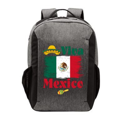 Viva Mexico Flag Mexican Independence Day Vector Backpack