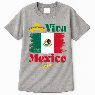 Viva Mexico Flag Mexican Independence Day Tall T-Shirt