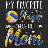 Volleyball My Favorite Player Calls Me Mom Cool Comfort Performance Bucket Hat