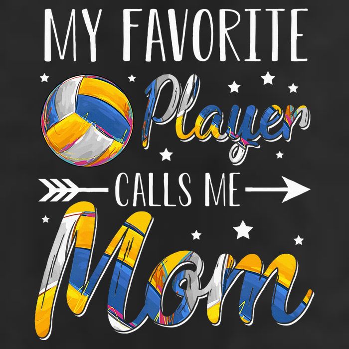 Volleyball My Favorite Player Calls Me Mom Cool Comfort Performance Bucket Hat