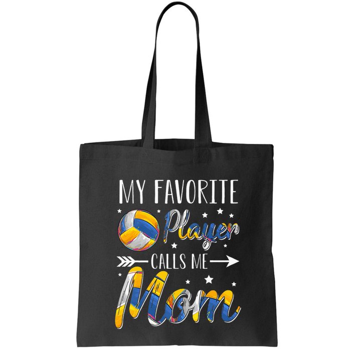 Volleyball My Favorite Player Calls Me Mom Bag