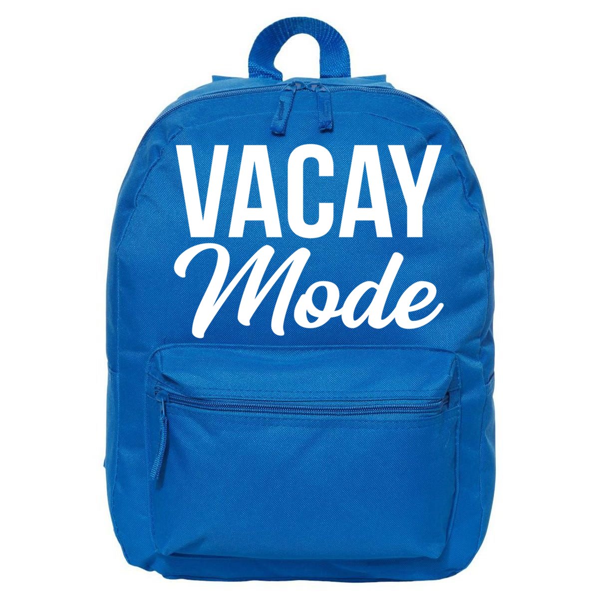 Vacay Mode Funny Family Vacation Gift 16 in Basic Backpack