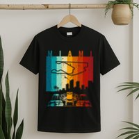 Vintage Miami Formula Racing Track Circuit T-Shirt