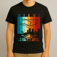 Vintage Miami Formula Racing Track Circuit T-Shirt