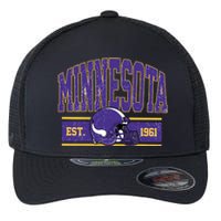 Vintage Minnesota Football Flexfit Unipanel Trucker Cap