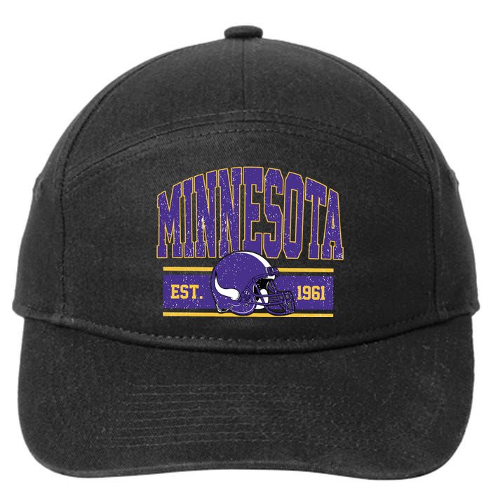 Vintage Minnesota Football 7-Panel Snapback Hat