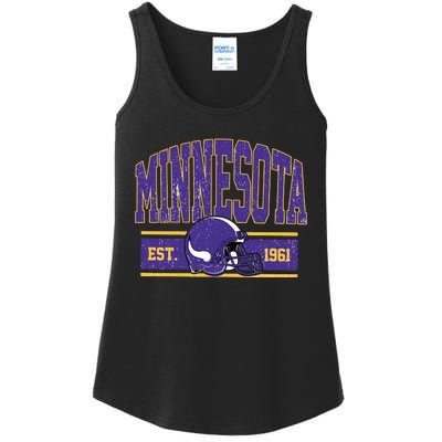 Vintage Minnesota Football Ladies Essential Tank