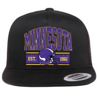 Vintage Minnesota Football Flat Bill Trucker Hat