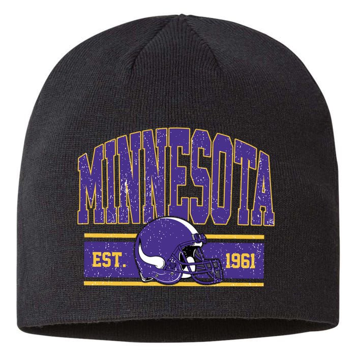 Vintage Minnesota Football Sustainable Beanie