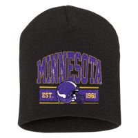 Vintage Minnesota Football Short Acrylic Beanie