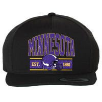 Vintage Minnesota Football Wool Snapback Cap