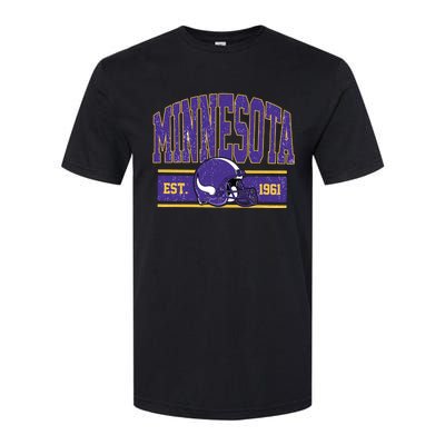 Vintage Minnesota Football Softstyle® CVC T-Shirt