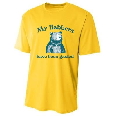 Vintage My Flabbers Have Been Gasted Performance Sprint T-Shirt