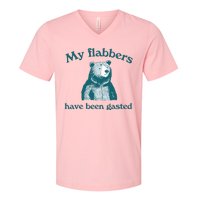 Vintage My Flabbers Have Been Gasted V-Neck T-Shirt