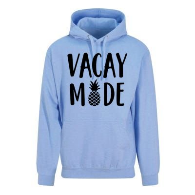 Vacay Mode Funny Gift Pineapple Summer Vibes Gift Unisex Surf Hoodie