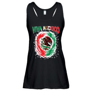 Viva Mexico Flag Mexican Independence Day Ladies Essential Flowy Tank