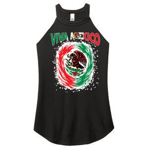 Viva Mexico Flag Mexican Independence Day Women's Perfect Tri Rocker Tank