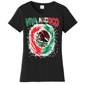 Viva Mexico Flag Mexican Independence Day Women's T-Shirt