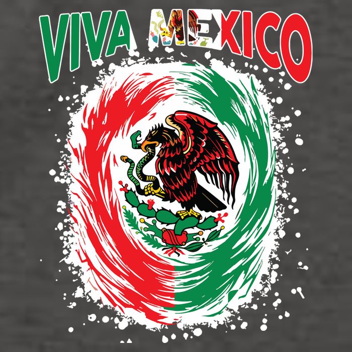Viva Mexico Flag Mexican Independence Day Vector Backpack